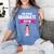 Kids Princess Girl Preschool Graduate 2018 Graduation Pre-K Women's Comfort Colors T-Shirt Blue Jean