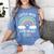 Kids VPK Graduation 2026 Rainbow VPK Grad Women's Comfort Colors T-Shirt Blue Jean