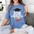Kindergarten 2018 NAILED IT Graduation Graduate Women's Comfort Colors T-Shirt Blue Jean