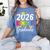 Kindergarten Graduate 2026 Preschool Graduation Kid Boy Girl Women's Comfort Colors T-Shirt Blue Jean