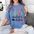 Kindergarten Nailed It 2018 Class Graduation T-Shirt Women's Comfort Colors T-Shirt Blue Jean