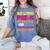 Last Day Pre-K Kindergarten Here I Come Graduation T-Shirt Women's Comfort Colors T-Shirt Blue Jean