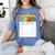 Last Day Of School Sign My Shirt Autograph Graduation Women's Comfort Colors T-Shirt Blue Jean