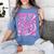 Last Day Of School Teacher Students School Graduation Groovy Women's Comfort Colors T-Shirt Blue Jean