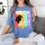 Law School Graduation Queen New Lawyer Attorney Grad Women's Comfort Colors T-Shirt Blue Jean