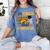Let's Taco Bout A Graduation Graduation Party Women's Comfort Colors T-Shirt Blue Jean
