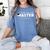 Master Of Health Informatics Shirt Graduation Women's Comfort Colors T-Shirt Blue Jean