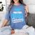 Master's Degree Graduation Masters Degree Survivor Women's Comfort Colors T-Shirt Blue Jean