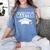 Masters Degree MBA Graduation You May Call Me Master T-Shirt Women's Comfort Colors T-Shirt Blue Jean