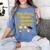 Master's Thesis Passed Goal Digger Master's Graduation Women's Comfort Colors T-Shirt Blue Jean