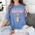 Med School Graduation Bunny Medical New Doctor Women's Comfort Colors T-Shirt Blue Jean
