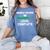 Middle School Graduation Shirt 8th Grade Women's Comfort Colors T-Shirt Blue Jean