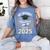 My Mommy Mastered It Class Of 2025 Masters Graduation Outfit Women's Comfort Colors T-Shirt Blue Jean