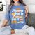My Mommy Did It And She Did It For Me Graduation Diploma Women's Comfort Colors T-Shirt Blue Jean