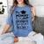 My Mommy Did It And She Did It Graduation Tee For Daughter Women's Comfort Colors T-Shirt Blue Jean