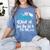 My Mommy Did It Tee Graduation Graduated Mom Proud Children Women's Comfort Colors T-Shirt Blue Jean