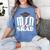 MSN Masters Graduation Men Women Son Daughter Women's Comfort Colors T-Shirt Blue Jean