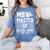 MSW Est 2026 Masters Of Social Work Graduation Social Worker Women's Comfort Colors T-Shirt Blue Jean