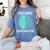Neuro Surgeon Brain Student Graduation Future Neurosurgeon Women's Comfort Colors T-Shirt Blue Jean