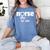 New Nurse Est 2018 Nursing School Graduation Women's Comfort Colors T-Shirt Blue Jean