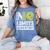 No Limits Cool Class Of 2019 Graduation Women's Comfort Colors T-Shirt Blue Jean
