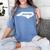 North Carolina Nursing Nurse Graduation Women's Comfort Colors T-Shirt Blue Jean