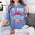 Nurse Live Love Heal Graduation Appreciation Valentines Day Women's Comfort Colors T-Shirt Blue Jean