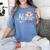 Nurse Nursing School Graduation Est 2018 Shirt Women's Comfort Colors T-Shirt Blue Jean