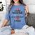 Nurse Practitioner Graduation FNP MSN Nurses Week Women's Comfort Colors T-Shirt Blue Jean