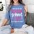 Nursing School Graduate Nurse Graduation Party Women's Comfort Colors T-Shirt Blue Jean