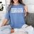 Nursing School Survivor- For Nurses-RN Graduation Women's Comfort Colors T-Shirt Blue Jean