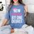 One Degree Hotter Class Of 2018 Graduation T-Shirt Women's Comfort Colors T-Shirt Blue Jean