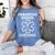 Paramedic School Survivor EMT-P Graduation Idea Women's Comfort Colors T-Shirt Blue Jean