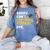 PhD Student Doctoral Degree Graduation Phd Graduate Women's Comfort Colors T-Shirt Blue Jean