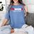 Phinished PhD Graduation T-Shirt For Men And Women Women's Comfort Colors T-Shirt Blue Jean