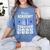 Police Academy Survivor 2025 Graduation Police School Women's Comfort Colors T-Shirt Blue Jean