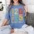 Pre-K Grad 2025 Pre-K Kids Prek Graduation Women's Comfort Colors T-Shirt Blue Jean