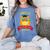 Pre-K Graduation 2018 Cute Owl Women's Comfort Colors T-Shirt Blue Jean