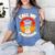 Professor Graduation For PhD Degree Doctor University Women's Comfort Colors T-Shirt Blue Jean