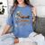 Prom Squad 2026 Cute Senior Class Of 2026 Graduation Party Women's Comfort Colors T-Shirt Blue Jean