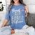 Proud Air Force Cousin US Air Force Graduation Cousin Tee Women's Comfort Colors T-Shirt Blue Jean