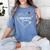 Proud Air Force Grandma Air Force Graduation Grandma USAF Women's Comfort Colors T-Shirt Blue Jean