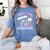 Proud Aunt Of a 2018 Graduate Auntie Graduation Women's Comfort Colors T-Shirt Blue Jean