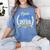 Proud Aunt Of 2018 Graduate Shirt Graduation Grad Women's Comfort Colors T-Shirt Blue Jean