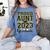 Proud Aunt Of A 2023 Graduate Family Matching Graduation Women's Comfort Colors T-Shirt Blue Jean