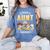 Proud Aunt Of A Class Of 2023 Graduate Graduation Women Women's Comfort Colors T-Shirt Blue Jean