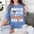 Proud Auntie Of a Basketball Senior 2026 Graduation Gifts Women's Comfort Colors T-Shirt Blue Jean