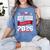 Proud Best Freind Of a Class Of 2026 Graduate For Graduation Premium Women's Comfort Colors T-Shirt Blue Jean