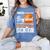 Proud Boyfriend Of A 2025 Senior Graduation Basketball Women's Comfort Colors T-Shirt Blue Jean