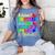 Proud Brother Of 2022 Pre K Graduate Graduation Women's Comfort Colors T-Shirt Blue Jean